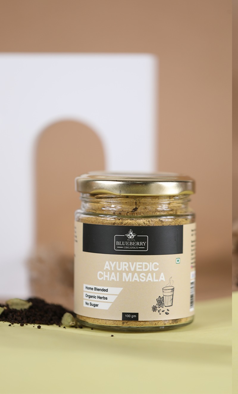 Ayurvedic Chai Masala — MLSPL Blueberry Organics pack