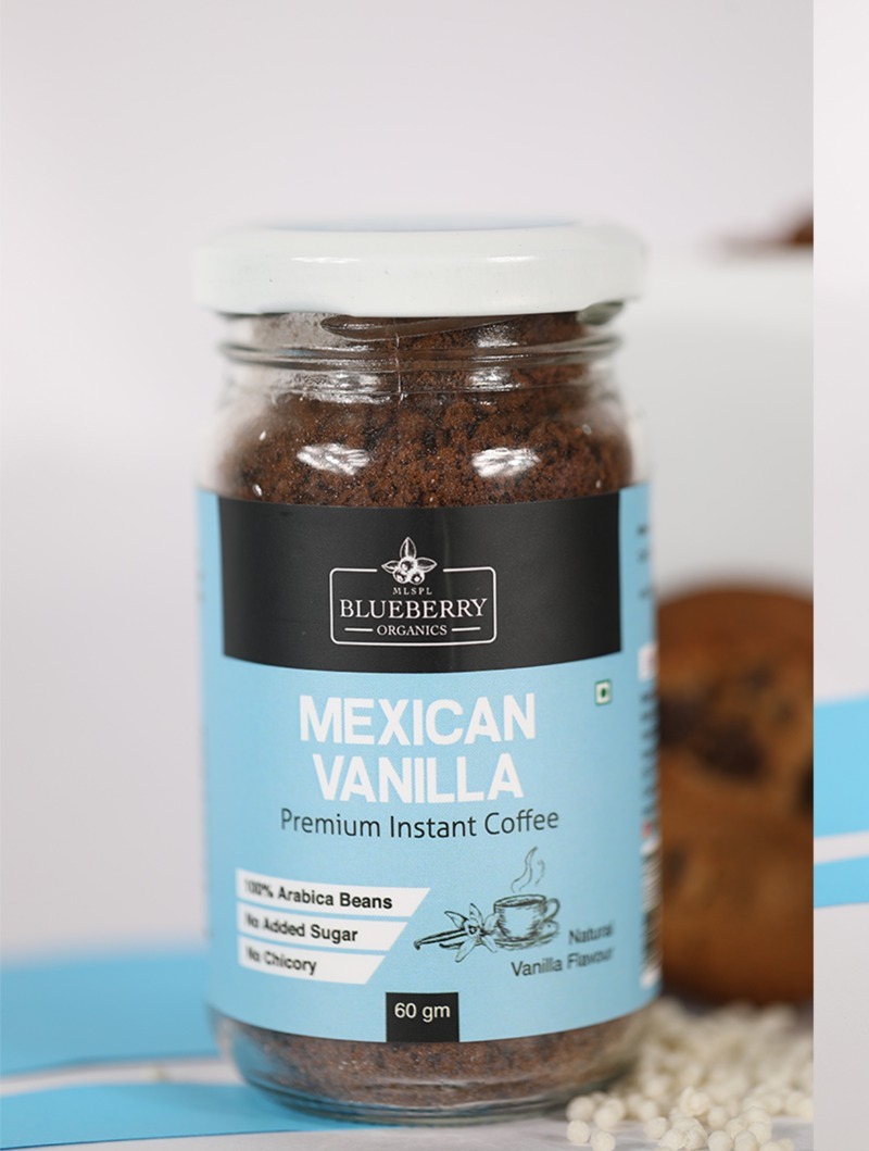 Mexican Vanilla Coffee — MLSPL Blueberry Organics pack